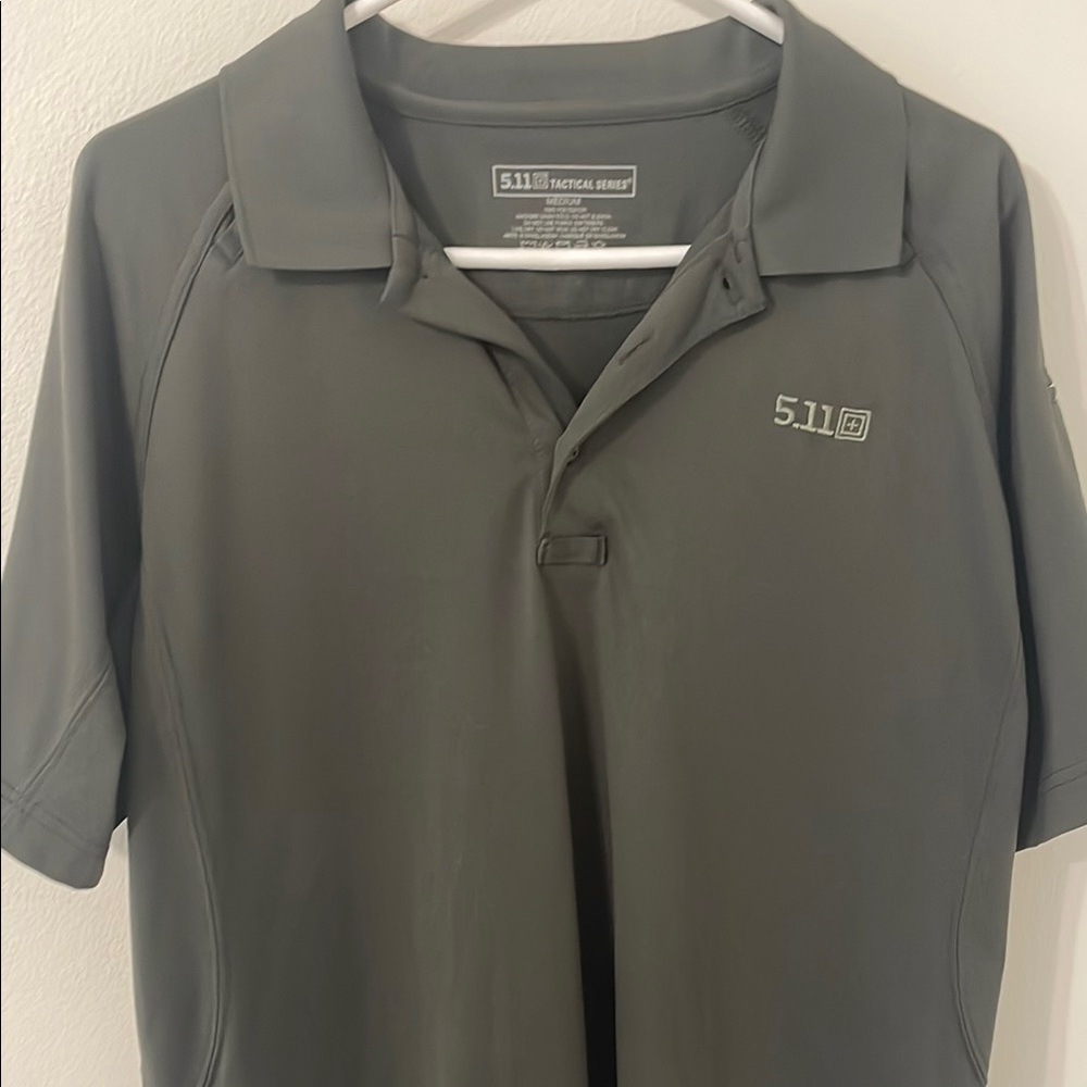 5.11 Tactical Men's Green Shirt